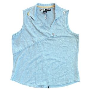 Jamie Sadock Golf Top Women’s M Stretch Wrap Sleeveless Athletic Top